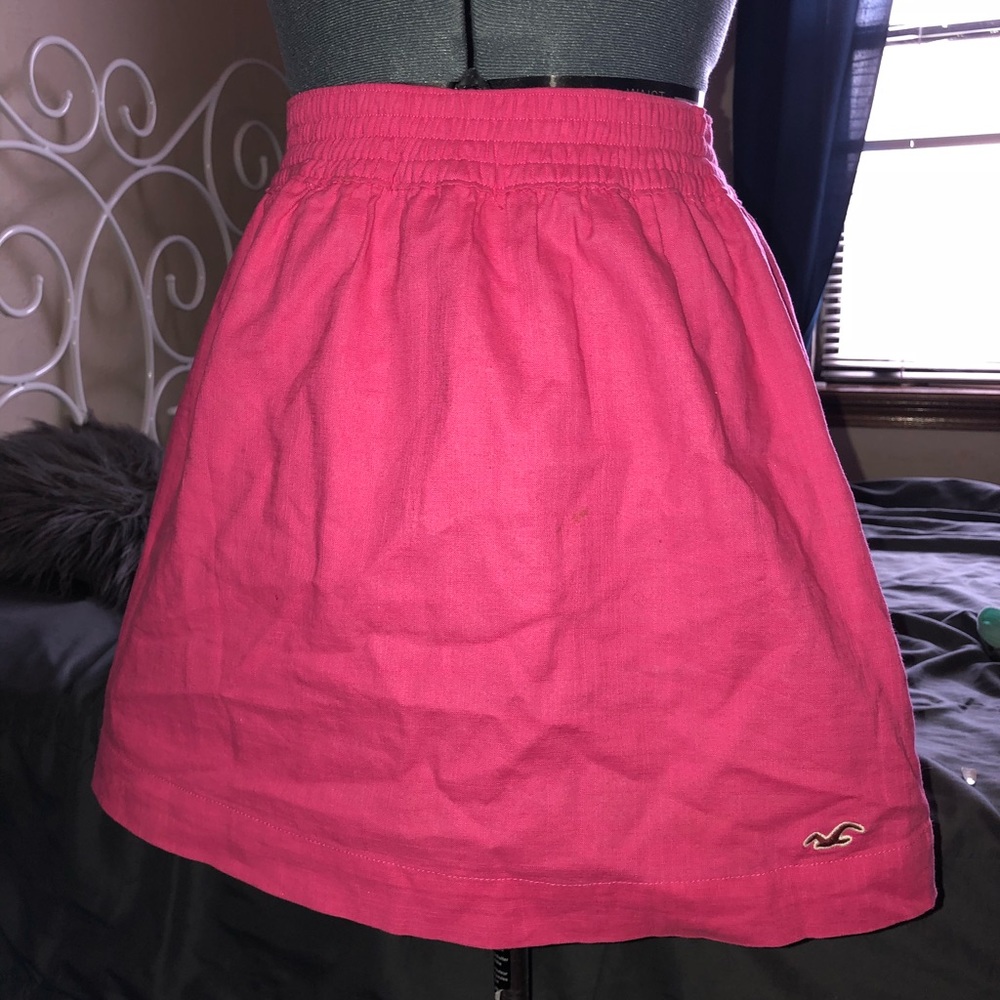 💕 Authentic Pink Hollister logo Skirt! 💕
